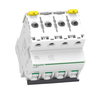 A9F75440 - Minikaitselüliti (MCB), Acti9 iC60N, 4P, 40A, D-kõver, 6000A (IEC/EN 60898-1), 10kA (IEC/EN 60947-2) - Schneider Electric - Minikaitselüliti (MCB), Acti9 iC60N, 4P, 40A, D-kõver, 6000A (IEC/EN 60898-1), 10kA (IEC/EN 60947-2) - Schneider Electric - 4