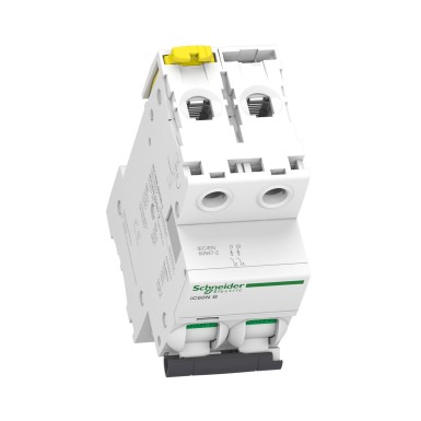 A9F78225 - Minikaitselüliti (MCB), Acti9 iC60N, 2P, 25A, B-kõver, 6000A (IEC/EN 60898-1), 10kA (IEC/EN 60947-2) - Schneider Electric - Minikaitselüliti (MCB), Acti9 iC60N, 2P, 25A, B-kõver, 6000A (IEC/EN 60898-1), 10kA (IEC/EN 60947-2) - Schneider Electric - 4