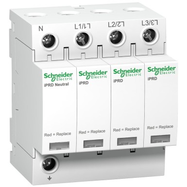 A9L08601 - IPRD8r mooduliline liigpingekaitse 3P + N 350V koos kaugtransferiga - Schneider Electric - IPRD8r mooduliline liigpingekaitse 3P + N 350V koos kaugtransferiga - Schneider Electric - 0