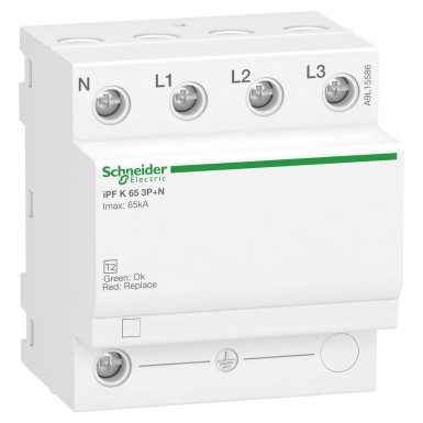 A9L15586 - IPF K 65 modulaarne liigpingepeataja 3 poolust + N 340V - Schneider Electric - IPF K 65 modulaarne liigpingepeataja 3 poolust + N 340V - Schneider Electric - 0