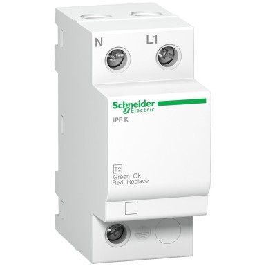 A9L15687 - IPF K 40 mooduliline liigpingekaitse 1 poolus + N 340V - Schneider Electric - IPF K 40 mooduliline liigpingekaitse 1 poolus + N 340V - Schneider Electric - 0