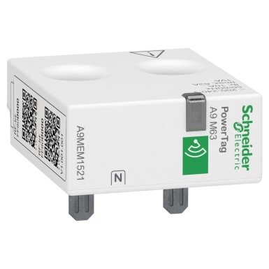 A9MEM1521 - Energiaandur, PowerTag Monoconnect 63A 1P+N ülemises asendis - Schneider Electric - Energiaandur, PowerTag Monoconnect 63A 1P+N ülemises asendis - Schneider Electric - 0