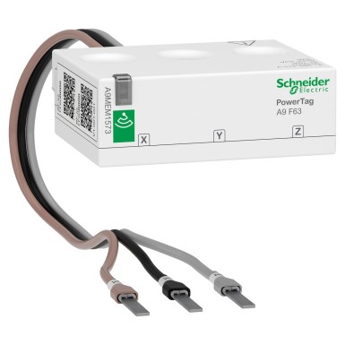 A9MEM1573 - Energiaandur PowerTag Flex 63A 3P ülemine ja alumine asend, PowerTag Flex 63A 3P - Schneider Electric - Energiaandur PowerTag Flex 63A 3P ülemine ja alumine asend, PowerTag Flex 63A 3P - Schneider Electric - 0