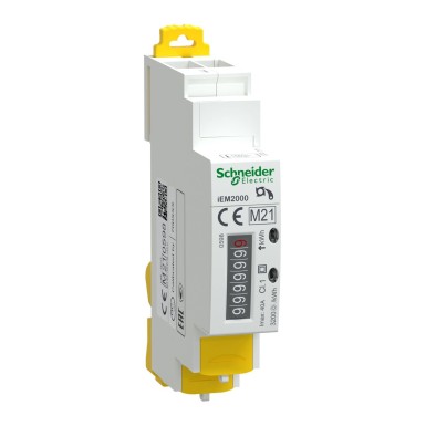 A9MEM2000 - Acti9 iEM - mono energiamõõtja - 40A - MID - Schneider Electric - Acti9 iEM - mono energiamõõtja - 40A - MID - Schneider Electric - 0