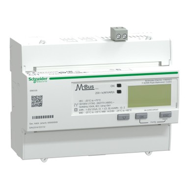 A9MEM3335 - IEM3335 energiamõõtja 125 A Mbus 1 digitaalne I 1 digitaalne O multitariif MID - Schneider Electric - IEM3335 energiamõõtja 125 A Mbus 1 digitaalne I 1 digitaalne O multitariif MID - Schneider Electric - 0