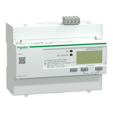 A9MEM3355 - IEM3355 energiamõõtja 125 A Modbus 1 digitaalne I 1 digitaalne O multitariif MID - Schneider Electric - IEM3355 energiamõõtja 125 A Modbus 1 digitaalne I 1 digitaalne O multitariif MID - Schneider Electric - 0