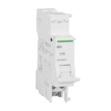 A9N26960 - Alaspidevoolu väljalülitus MN 230VAC 3A 415VAC - 6A 240VAC - Schneider Electric - Alaspidevoolu väljalülitus MN 230VAC 3A 415VAC - 6A 240VAC - Schneider Electric - 0