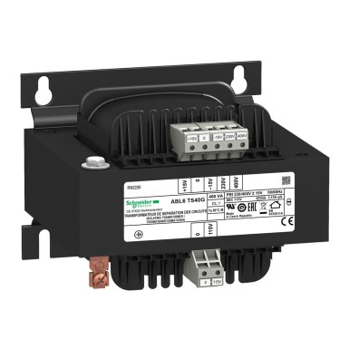 ABL6TS40G - Pingtrafo 230..400 V 1 x 115 V 400 VA - Schneider Electric - Pingtrafo 230..400 V 1 x 115 V 400 VA - Schneider Electric - 0