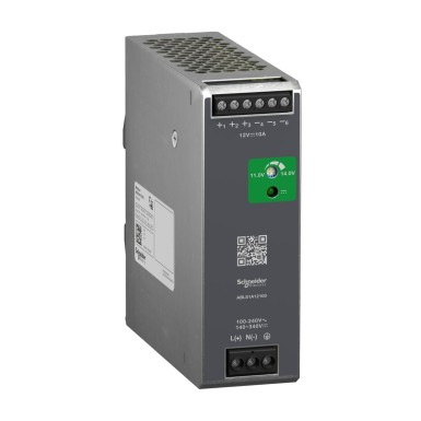 ABLS1A12100 - Reguleeritud toiteallikas, 100240V AC, 12V 10 A, ühefaasiline, optimeeritud - Schneider Electric - Reguleeritud toiteallikas, 100240V AC, 12V 10 A, ühefaasiline, optimeeritud - Schneider Electric - 0