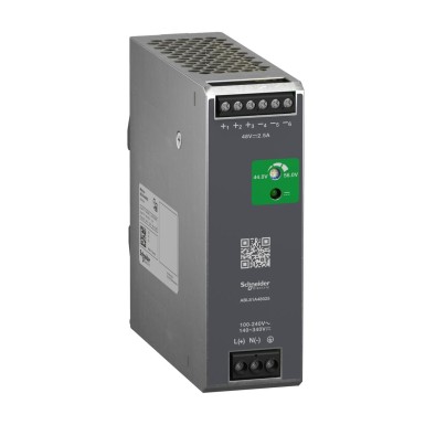 ABLS1A48025 - Reguleeritud toiteallikas, 100240V AC, 48V 2,5 A, ühefaasiline, optimeeritud - Schneider Electric - Reguleeritud toiteallikas, 100240V AC, 48V 2,5 A, ühefaasiline, optimeeritud - Schneider Electric - 0