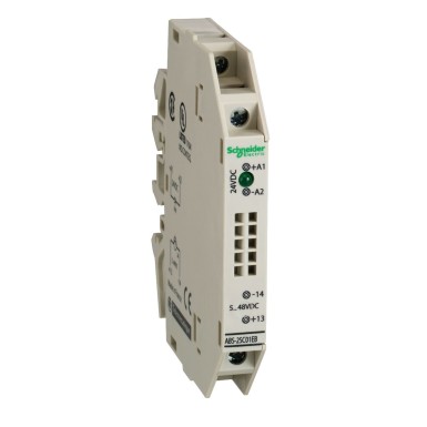 ABS2SC01EB - Zelio - väljundliidesemoodul - 9,5 mm - staatiline - 24..48 Vdc - 2A - Schneider Electric - Zelio - väljundliidesemoodul - 9,5 mm - staatiline - 24..48 Vdc - 2A - Schneider Electric - 0