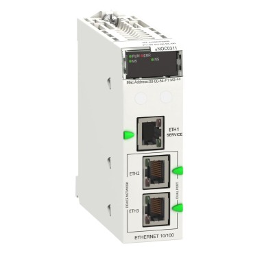 BMENOC0311 - Võrgumoodul, Modicon M580, FactoryCast Ethernet - Schneider Electric - Võrgumoodul, Modicon M580, FactoryCast Ethernet - Schneider Electric - 0