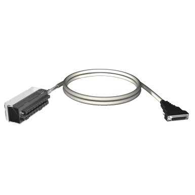 BMXFTA1522 - juhtmekomplekt - 20-viisiline terminal - SUB-D 25 X80 I/O jaoks - 1,5 m , HART - Schneider Electric - juhtmekomplekt - 20-viisiline terminal - SUB-D 25 X80 I/O jaoks - 1,5 m , HART - Schneider Electric - 0