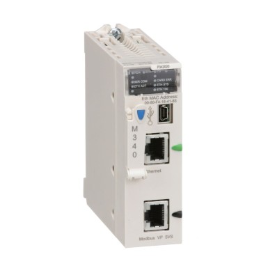 BMXP342020 - Protsessormoodul, Modicon M340 automaatika platvorm, max 1024 diskreetset + 256 analoogi I/O, Modbus, Ethe - Schneider Electric - Protsessormoodul, Modicon M340 automaatika platvorm, max 1024 diskreetset + 256 analoogi I/O, Modbus, Ethe - Schneider Electric - 0