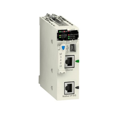 BMXP342020H - Protsessormoodul, Modicon M340 automaatika platvorm, max 1024 diskreetset + 256 analoogi I/O, Modbus, Ethe - Schneider Electric - Protsessormoodul, Modicon M340 automaatika platvorm, max 1024 diskreetset + 256 analoogi I/O, Modbus, Ethe - Schneider Electric - 0