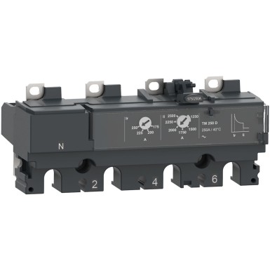 C104TM050 - Väljalülitusseade TM50D, ComPacT NSX100/160, 4 poolust 4D (neutraal täielikult kaitstud), termomagnetilised kaitsed, 50A nimiväärtus - Schneider Electric - Väljalülitusseade TM50D, ComPacT NSX100/160, 4 poolust 4D (neutraal täielikult kaitstud), termomagnetilised kaitsed, 50A nimiväärtus - Schneider Electric - 0