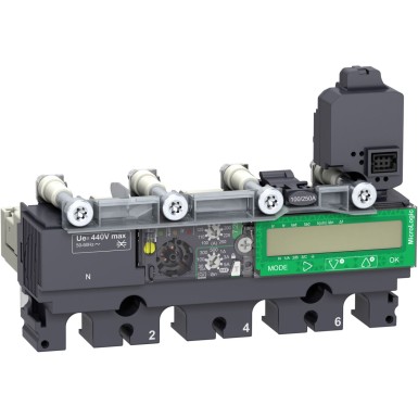 C1647A160 - Väljalülitusseade MicroLogic Vigi 7.2E AL, ComPacT NSX160/250, 4P, põhikaitsed, maavooluhäire, energiamõõtja, 160A - Schneider Electric - Väljalülitusseade MicroLogic Vigi 7.2E AL, ComPacT NSX160/250, 4P, põhikaitsed, maavooluhäire, energiamõõtja, 160A - Schneider Electric - 0