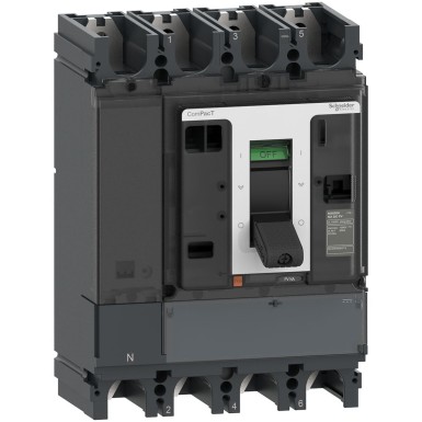 C404400D1S - Lülituskatkesti, ComPacT NSX400NA DC PV, 4 poolust, fikseeritud, 400A nimiväärtus, 1000V - Schneider Electric - Lülituskatkesti, ComPacT NSX400NA DC PV, 4 poolust, fikseeritud, 400A nimiväärtus, 1000V - Schneider Electric - 0