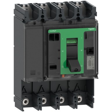 C40F4 - Kaitselüliti põhiraam, ComPacT NSX400F, 36kA/415VAC, 4 poolust, 400A raami nimivõimsus, ilma päästikuseadmeta. - Schneider Electric - Kaitselüliti põhiraam, ComPacT NSX400F, 36kA/415VAC, 4 poolust, 400A raami nimivõimsus, ilma päästikuseadmeta. - Schneider Electric - 0