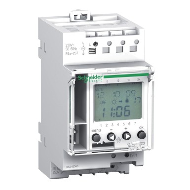 CCT15223 - Acti9 IC Astro 1C programmeeritav astronoomiline hämaralüliti - Schneider Electric - Acti9 IC Astro 1C programmeeritav astronoomiline hämaralüliti - Schneider Electric - 0