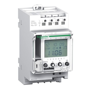 CCT15243 - Acti9 IC Astro 2C programmeeritav astronoomiline hämaruse lüliti - Schneider Electric - Acti9 IC Astro 2C programmeeritav astronoomiline hämaruse lüliti - Schneider Electric - 0