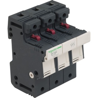 DF143C - Kaitsmekandja, TeSys DF, 3P, 50A, 690VAC, kaitsme suurus 14x51mm - Schneider Electric - Kaitsmekandja, TeSys DF, 3P, 50A, 690VAC, kaitsme suurus 14x51mm - Schneider Electric - 0