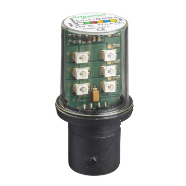 DL1BKB4 - LED-pirn, Harmony XVB, BA15d, punane, vilkuv signalisatsioonitüüp, 24V AC - Schneider Electric - LED-pirn, Harmony XVB, BA15d, punane, vilkuv signalisatsioonitüüp, 24V AC - Schneider Electric - 0