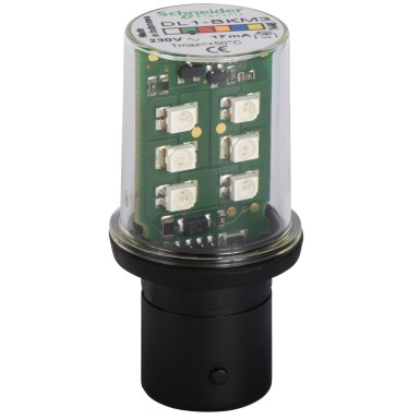 DL1BKM3 - LED-pirn, Harmony XVB, BA15d, roheline, vilkuv signalisatsioonitüüp, 230V AC - Schneider Electric - LED-pirn, Harmony XVB, BA15d, roheline, vilkuv signalisatsioonitüüp, 230V AC - Schneider Electric - 0