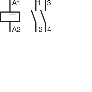 EPN521 - Latching relee 2NO 12V - Hager - Latching relee 2NO 12V - Hager - 1