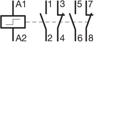 EPN525 - Takistusrelee 2NC+2NO 230V - Hager - Takistusrelee 2NC+2NO 230V - Hager - 1