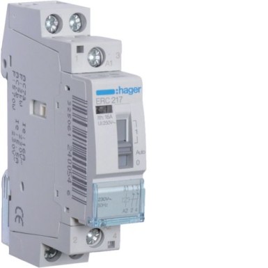 ERC217 - Relee 16A, 2NC, 230V - Hager - Relee 16A, 2NC, 230V - Hager - 0