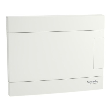 EZ9EUB108 - Modulaarne korpus, Easy9 EU, loputus, 1x8 moodulit, 2 maandus-/nullklemmliistu, valge uks - Schneider Electric - Modulaarne korpus, Easy9 EU, loputus, 1x8 moodulit, 2 maandus-/nullklemmliistu, valge uks - Schneider Electric - 0