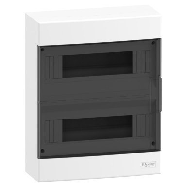 EZ9EUC212 - Modulaarne korpus, Easy9 EU, pind, 2x12 moodulit, 2 maandus/neutraali klemmi, suitsuuks - Schneider Electric - Modulaarne korpus, Easy9 EU, pind, 2x12 moodulit, 2 maandus/neutraali klemmi, suitsuuks - Schneider Electric - 0