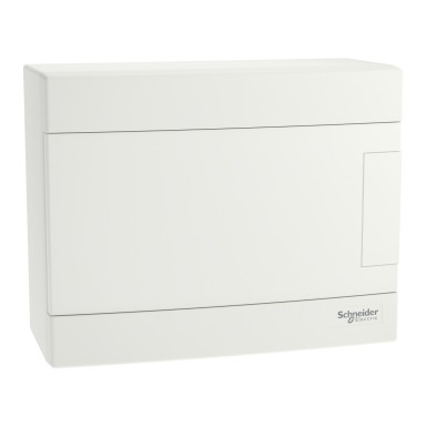 EZ9EUD108 - Modulaarne korpus, Easy9 EU, pind, 1x8 moodulit, 2 maandus-/nullklemmliistu, valge uks - Schneider Electric - Modulaarne korpus, Easy9 EU, pind, 1x8 moodulit, 2 maandus-/nullklemmliistu, valge uks - Schneider Electric - 0