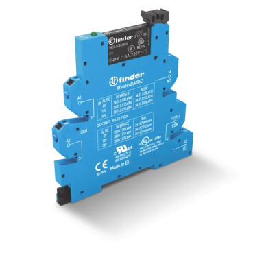 390100120060 - Liidesemoodul (koost 34.51.012.0010 + 93.60.7.024), elektromehaaniline relee, MasterBasic seeria; 1CO 6A; 12V AC/DC toide; IP20 kaitseklass; Kavigatsiooniga surveklemmid. - Finder - Liidesemoodul (koost 34.51.012.0010 + 93.60.7.024), elektromehaaniline relee, MasterBasic seeria; 1CO 6A; 12V AC/DC toide; IP20 kaitseklass; Kavigatsiooniga surveklemmid. - Finder - 0