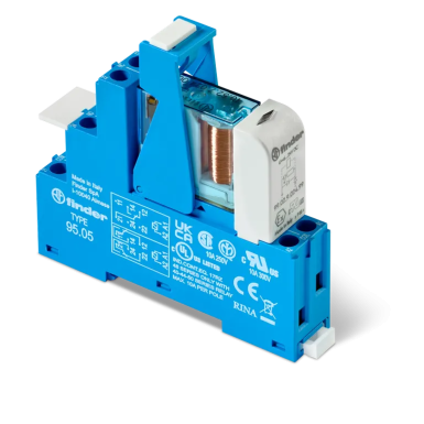 485270240050SPA - Liidesemoodul (koost 40.52.7.024.0000 + 99.02.9.024.99 + 95.05SPA), elektromehaaniline relee; 2CO 8A; AGNI kontaktid; 24V DC (tundlik); kaitseklass IP20; kruviklemmid; plastklambrid; LED + dioodid. - Finder - Liidesemoodul (koost 40.52.7.024.0000 + 99.02.9.024.99 + 95.05SPA), elektromehaaniline relee; 2CO 8A; AGNI kontaktid; 24V DC (tundlik); kaitseklass IP20; kruviklemmid; plastklambrid; LED + dioodid. - Finder - 0