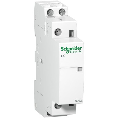 GC1620M5 - Modulaarne kontaktor, TeSys GC, AC-7a, 16A, 2NO, 220-240VAC 50Hz mähis. - Schneider Electric - Modulaarne kontaktor, TeSys GC, AC-7a, 16A, 2NO, 220-240VAC 50Hz mähis. - Schneider Electric - 0