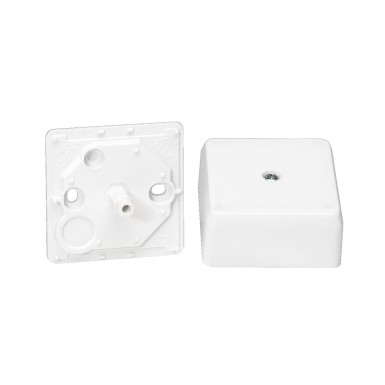 IMT34092 - Mureva K60 - j box w/o grommets 60x60x30mm - ilma terminalita - polarwhite - Schneider Electric - Mureva K60 - j box w/o grommets 60x60x30mm - ilma terminalita - polarwhite - Schneider Electric - 0