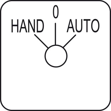 KZ18434L - Selgitus nukklüliti jaoks, Harmony K, kasutage mitmekordseid kinnituspead, 45X45mm, musta värvi, tähistatud HAND - 0 - AUTO, 45°. - Schneider Electric - Selgitus nukklüliti jaoks, Harmony K, kasutage mitmekordseid kinnituspead, 45X45mm, musta värvi, tähistatud HAND - 0 - AUTO, 45°. - Schneider Electric - 0