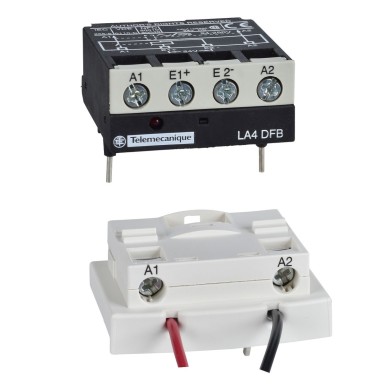 LA4DBL - TeSys D adapterikomplekt LC1/LC2 madalat signaali juhtimiseks D40A?¦D80A jaoks - Schneider Electric - TeSys D adapterikomplekt LC1/LC2 madalat signaali juhtimiseks D40A?¦D80A jaoks - Schneider Electric - 0