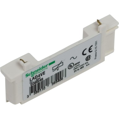 LAD4RCG - TeSys D supressor moodul RC circuit 50...127 V AC - Schneider Electric - TeSys D supressor moodul RC circuit 50...127 V AC - Schneider Electric - 0