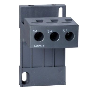 LAD7B10 - Adapterklemmiplokk, TeSys Deca, LRD01...D35 ja LR3D02...D35 eraldi paigaldamiseks - Schneider Electric - Adapterklemmiplokk, TeSys Deca, LRD01...D35 ja LR3D02...D35 eraldi paigaldamiseks - Schneider Electric - 0