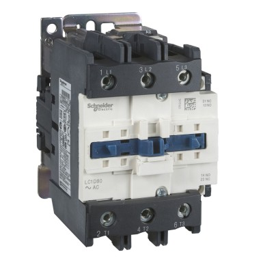 LC1D805P7 - TeSys Deca kontaktor , 3P(3 NO) , AC-3 , <= 440 V, 80 A , 230 V AC 50/60 Hz mähis. - Schneider Electric - TeSys Deca kontaktor , 3P(3 NO) , AC-3 , <= 440 V, 80 A , 230 V AC 50/60 Hz mähis. - Schneider Electric - 0