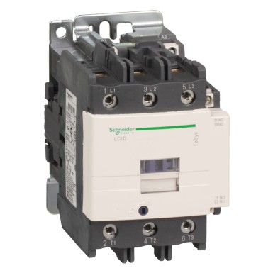 LC1D80MW - TeSys Deca kontaktor 3P(3 NO) AC3/AC3e <= 440 V 80 A 220 V DC laiatarbe mähis. - Schneider Electric - TeSys Deca kontaktor 3P(3 NO) AC3/AC3e <= 440 V 80 A 220 V DC laiatarbe mähis. - Schneider Electric - 0