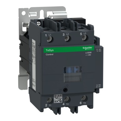 LC1D95BD - TeSys Deca kontaktor 3P(3 NO) AC3/AC3e <= 440 V 95 A 24 V DC standard mähis. - Schneider Electric - TeSys Deca kontaktor 3P(3 NO) AC3/AC3e <= 440 V 95 A 24 V DC standard mähis. - Schneider Electric - 0