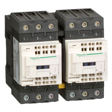 LC2D50A3BD - TeSys D pöördkontaktor 3P(3 NO) AC3 <= 440 V 50 A 24 V DC mähis. - Schneider Electric - TeSys D pöördkontaktor 3P(3 NO) AC3 <= 440 V 50 A 24 V DC mähis. - Schneider Electric - 0