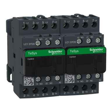 LC2DT20P7 - TeSys Deca ümberlülituskontaktor 4P(4 NO) AC1 <= 440 V 20 A 230 V vahelduvvoolu mähis - Schneider Electric - TeSys Deca ümberlülituskontaktor 4P(4 NO) AC1 <= 440 V 20 A 230 V vahelduvvoolu mähis - Schneider Electric - 0