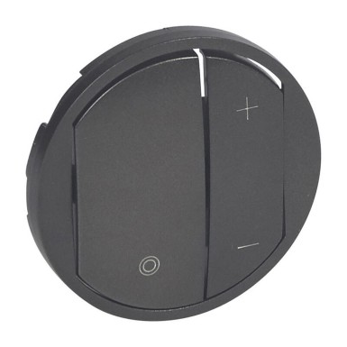 065283 - DIMMER COVER GRAPHITE - Legrand - DIMMER COVER GRAPHITE - Legrand - 0