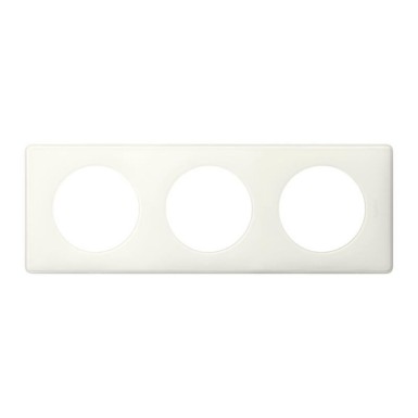 066633 - PLATE 3 GANG WHITE - Legrand - PLATE 3 GANG WHITE - Legrand - 0