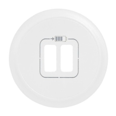 068256 - COVER PLATE USB CHARGER WHITE - Legrand - COVER PLATE USB CHARGER WHITE - Legrand - 0